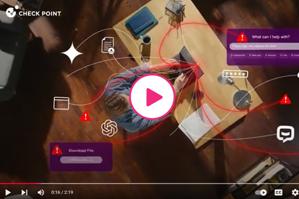 Check Point Browser Security extension blocking web threats